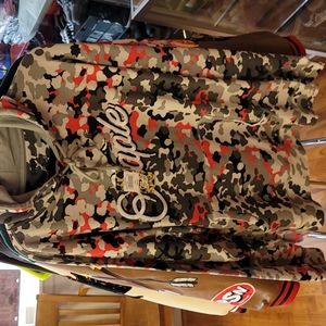 Mens staple urban camo hoodie